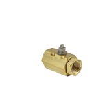 1-1/2" NPT Brass Replacement Actuator-ready Ball valve
