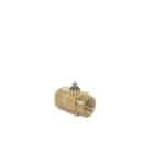 3/8" NPT Brass Replacement Actuator-ready Ball valve