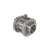 2" NPT Stainless Steel Replacement Actuator-ready Ball valve