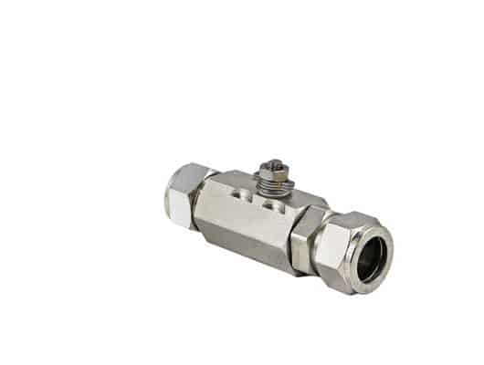 1/2" Tube Compression Stainless Steel Replacement Actuator-ready Ball valve
