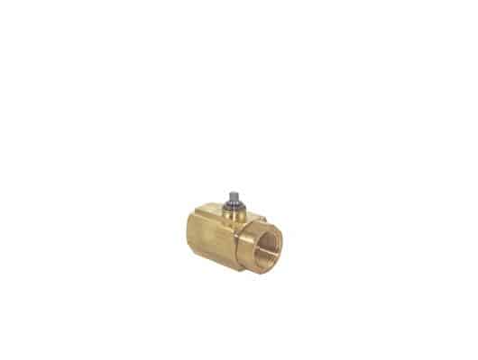3/8" NPT Brass Replacement Actuator-ready Ball valve