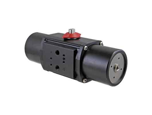 Spring-Return (Normally Open) Pneumatic Actuator