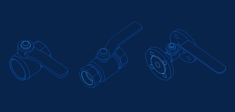 1 vs. 2 vs. 3 Piece Ball Valves